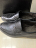 意爾康男鞋冬季休閑舒適爸爸鞋加絨保暖一腳蹬皮鞋96108W黑色42 曬單實(shí)拍圖