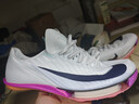 耐克（NIKE）煋元速短跑釘鞋男女Maxfly2二代田徑跑步緩震回彈全掌碳板跑鞋 白紫 FD8395-100 40 曬單實(shí)拍圖