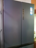 海爾（Haier）冰箱406升四開(kāi)門(mén)十字雙開(kāi)門(mén)變頻節能新一級能效風(fēng)冷無(wú)霜超薄家用鮮派系列家用電冰箱國家補貼20% 406升星石藍+一級雙變頻+風(fēng)冷無(wú)霜+母嬰空間 曬單實(shí)拍圖