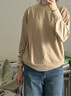 優(yōu)衣庫女裝仿羊羔絨搖粒絨圓領(lǐng)開(kāi)衫/千金風(fēng)外套472938 30 淺米色 S /155/80A 曬單實(shí)拍圖