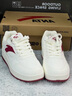 安踏元年丨女鞋板鞋秋季厚底增高休閑鞋小白鞋平底白色百搭運動(dòng)鞋女 【元年】象牙白/絳紅色-7 38 曬單實(shí)拍圖