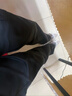 駱駝（CAMEL）防曬傘兵休閑長(cháng)褲女寬松顯瘦直筒運動(dòng)褲 Y25BA4L0032 幻影黑 S 曬單實(shí)拍圖
