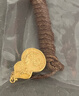 中國珠寶古法黃金吊墜喜上眉梢葫蘆足金掛墜項鏈禮物 約6.0g【金重多退少補】 曬單實拍圖