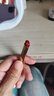 資萊皙口紅滋潤保濕光絲絨唇顯白細跟口紅不粘杯不掉色 04紅棕巧克力色 曬單實(shí)拍圖