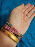周六福彩虹碧璽手串手鏈生日禮物送女友水晶 J1916034多層 51cm 曬單實(shí)拍圖