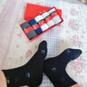 皮爾卡丹襪子男士秋冬季【100%純棉+10A抗菌】防臭吸汗中筒運動(dòng)休閑耐磨襪 曬單實(shí)拍圖