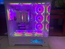 瓦爾基里（VALKYRIE）VK03 WHITE 白色 ATX 游戲電腦臺式機(jī)箱 支持360水冷 6.2吋觸摸屏 270°海景房 曬單實(shí)拍圖
