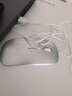 提尼有線(xiàn)靜音鼠標 USB/TYPEC接口可選筆記本臺式電腦平板手機通用外設 辦公便攜超薄收納方便 送鼠標墊 有線(xiàn)銀色（USB接口） 曬單實(shí)拍圖