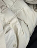 鴨鴨（YAYA）【反季】長款羽絨服女冬季新款韓版寬松防寒保暖長過膝大口袋外套 YE3B604381A-卡其色 L /165 曬單實(shí)拍圖