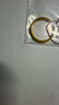 六福珠寶 黃金戒指光面實(shí)心素圈足金閉口戒 計價(jià) 11號-約2.58克 曬單實(shí)拍圖