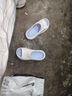 LATE TIME軟彈戶(hù)外拖鞋男士夏季軟底防滑運動(dòng)拖鞋情侶居家涼拖鞋女外穿 白藍 44-45 【標準碼】 曬單實(shí)拍圖