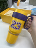 尚明（SAMADOYO）冰霸杯大容量不銹鋼保溫杯2025高顏值運動(dòng)球星杯男生吸管水杯 詹皇 700ml 曬單實(shí)拍圖