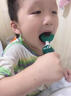 MDUG兒童牙刷3-6歲u型兒童牙刷兒童牙刷1-3歲小孩幼兒潔牙器 【360°全面清潔】 U型牙刷綠色恐龍+牙杯(送潔牙慕斯 ) 曬單實拍圖