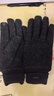 玖慕（JIUMU）羊毛保暖手套男秋冬季男士毛線(xiàn)手套冬天開(kāi)車(chē)騎車(chē)加絨防寒觸屏手套 曬單實(shí)拍圖