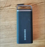 三星（SAMSUNG）4TB Type-c USB 3.2 移動(dòng)固態(tài)硬盤(pán)（PSSD）T9 玄影黑 NVMe讀速2000MB/s 手機直連筆記本外接  曬單實(shí)拍圖