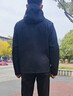 安踏搖粒三合一防潑水外套丨梭織加絨運動(dòng)夾克冬季男士琥珀流光登山服 曬單實(shí)拍圖