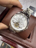 勞力士王子瑞士新款手表陀飛輪機械表鏤空夜光防水名牌進(jìn)口時(shí)尚商務(wù)專(zhuān)用男表 R3238-本色白面鋼帶款 42mm 曬單實(shí)拍圖