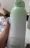 京東京造便攜式恒溫壺嬰兒沖奶外出恒溫水壺恒溫杯兒童保溫杯500mL晨露綠 曬單實(shí)拍圖