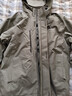 安踏王一博同款水殼三合一沖鋒衣秋冬季男女戶(hù)外登山服兩件套硬殼外套 【水殼3.0加絨款】微熏綠6601-4 Z哥同款 M （男170/女165） 曬單實(shí)拍圖