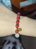 晟迅蛇年本命年紅色瑪瑙手鏈屬蛇的吉祥佩戴物生肖猴虎豬龍守護神手串 【珠徑約8MM/生肖蛇】?jì)?yōu)選高品質(zhì) 曬單實(shí)拍圖