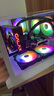 華碩游戲臺式機 銳龍9600X 9700X主機/5060/5060TI顯卡 AMD游戲直播電競臺式電腦DIY組裝機整機海景房 配五 9600X丨RTX5060丨32G 曬單實(shí)拍圖