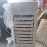 美的（Midea）空調扇制冷家用冷風(fēng)扇冷風(fēng)機加水加冰冷氣扇智能語(yǔ)音遙控負離子凈化加濕降溫蒸發(fā)式水冷扇 【旋鈕調節丨獨立香薰】基礎白色款 曬單實(shí)拍圖