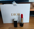 迪奧DIOR烈艷藍金口紅禮盒(絲絨999+絨霧720)唇膏生日禮物女 曬單實(shí)拍圖