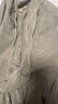 PORTS寶姿 商場(chǎng)同款新品女裝簡(jiǎn)約氣質(zhì)飄帶領(lǐng)針織衫LL8N010KWE010 卡其混色 M （6） 曬單實(shí)拍圖