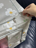 淑度被子收納袋收納箱家用大容量裝衣服棉被百納箱衣柜衣物整理箱神器 澗石藍【單視窗】超大容量/防塵防潮/破損包賠 40#（40*30*20cm）可裝約40件T恤/襯衫 曬單實(shí)拍圖