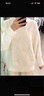 森馬（Semir）毛衣女冬季oversize小狗提花圓領(lǐng)軟糯毛衫慵懶風(fēng)上衣101724107028 曬單實(shí)拍圖