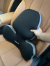 喬氏汽車(chē)車(chē)載座椅靠墊辦公人體工學(xué)腰墊記憶棉護頸枕腰托 腰靠 黑灰 曬單實(shí)拍圖