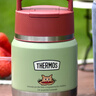 膳魔師（THERMOS）兒童保溫杯飯盒316L不銹鋼寬口輔食罐燜燒杯提手學(xué)生帶勺上學(xué)TCFF 曬單實(shí)拍圖