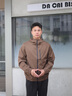 巴魯特（Brloote）【商場(chǎng)同款】男士連帽夾克含羊毛啞光耐磨硬挺輕戶(hù)外外套男2025秋 棕色 XL （180/100A） 曬單實(shí)拍圖
