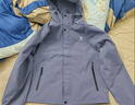 駱駝山海夾克男女潮流戶(hù)外防風(fēng)登山服情侶外套秋冬季城市輕戶(hù)外 凝夜紫 男女同款 M 曬單實(shí)拍圖
