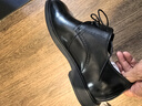 百麗男鞋商務(wù)正裝皮鞋休閑增高軟底真皮鞋10503AM0 黑色-內(nèi)增高 40 曬單實(shí)拍圖