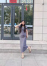 桂岐 厚底勃肯涼拖鞋女夏外穿不累腳一字拖女士時(shí)尚高級感沙灘涼鞋 厚底增高涼拖鞋【米色】 38-39 建議【37-38】穿 曬單實(shí)拍圖