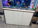 森森（SUNSUN）大型魚(yú)缸底過(guò)濾水族箱客廳家用落地玻璃生態(tài)金魚(yú)缸 【實(shí)時(shí)溫顯】1.2米長(cháng)42cm寬（黑白灰可選） 曬單實(shí)拍圖