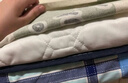 南極人（NanJiren）記憶棉乳膠床墊學(xué)生宿舍床墊子0.9x1.9米榻榻米單人床墊軟床褥子 南極人-菱格白【厚約5cm】 90x190cm【耐壓回彈 久睡不塌】 曬單實(shí)拍圖