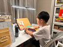 孩視寶國AA級護眼臺燈兒童學(xué)生學(xué)習閱讀專(zhuān)用燈全光譜防藍光無(wú)頻閃L5A 曬單實(shí)拍圖
