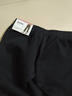 特步【門(mén)店同款】九分褲女秋季新款寬松直筒休閑束腳褲976328840593 正黑色 M 曬單實(shí)拍圖