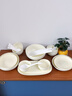 奧秘（AOMI）碗家用套裝碗具餐具套裝碗碟套裝家用2025新款高顏值喬遷新婚禮物 【釉下彩-湯碗配置-禮盒裝】6人食 31件套 曬單實(shí)拍圖