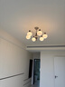 雷士（NVC）中古風(fēng)客廳吊燈全光譜法式復古美拉德高級感新款客廳餐廳主燈 【拾光】6頭+9瓦全光譜燈泡X6 曬單實(shí)拍圖