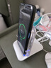 黑天虎（HTH）適用三星s24ultra無(wú)線(xiàn)充電器zfold6專(zhuān)用s25/w25/s25ultra通用磁吸快充50w萬(wàn)能66w瓦超級充電座支架 頂配版 65W快充磁吸頭+無(wú)線(xiàn)充 曬單實(shí)拍圖