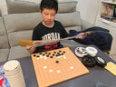 費米智能?chē)H象棋AI人機下棋對戰機器人學(xué)生兒童高檔自動(dòng)便攜電子棋盤(pán) L6pro-黑色（中英文版）+雙肩包 曬單實(shí)拍圖
