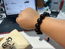 沐恩滿(mǎn)金星印度小葉紫檀手串高油密老料玻璃底佛珠 滿(mǎn)星18mm*13顆 曬單實(shí)拍圖