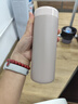 米家 保溫杯 316不銹鋼水杯 男女士杯子 大容量茶杯便攜 350ml粉色 曬單實(shí)拍圖