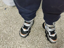 江博士（DR·KONG）江博士冬季男女童加絨保暖兒童學(xué)步鞋防滑耐磨兒童運動(dòng)鞋 黑/銀 27 曬單實(shí)拍圖