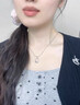 DAISY DREAM銀色鈦鋼水滴吊墜項(xiàng)鏈女長(zhǎng)款高級(jí)感毛衣鏈設(shè)計(jì)感配飾百搭方便簡(jiǎn)約 銀色鏤空水滴項(xiàng)鏈 曬單實(shí)拍圖