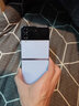 三星（SAMSUNG）Galaxy Z Flip4港版美版韓版折疊屏款小巧精致便攜高顏值庫存手機 Z Flip4藍海假日 8+256G 美版 單卡 曬單送禮 曬單實(shí)拍圖