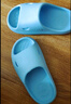 樸西小鯊魚(yú)軟底兒童涼拖鞋男童寶寶洗澡防滑家居室內拖鞋女童 原力藍 曬單實(shí)拍圖